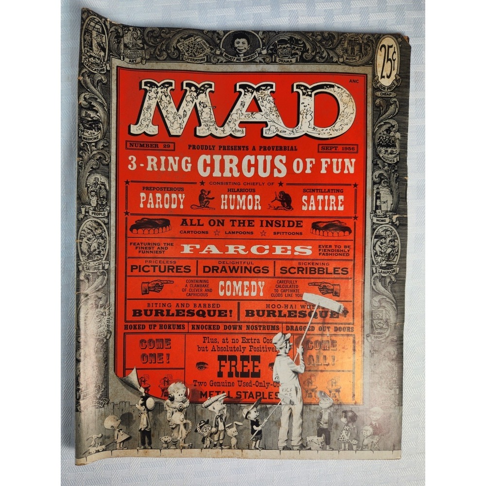 MAD Magazine #29 Sept 1956 VG/FINE‎